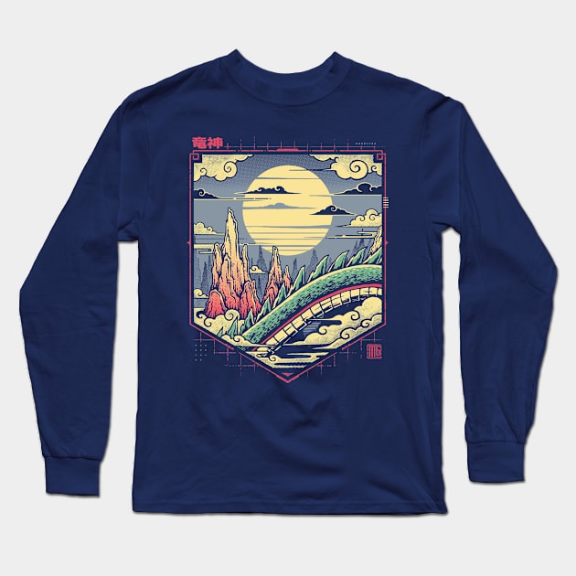 Dragon Kingdom V1 Long Sleeve T-Shirt by StudioM6